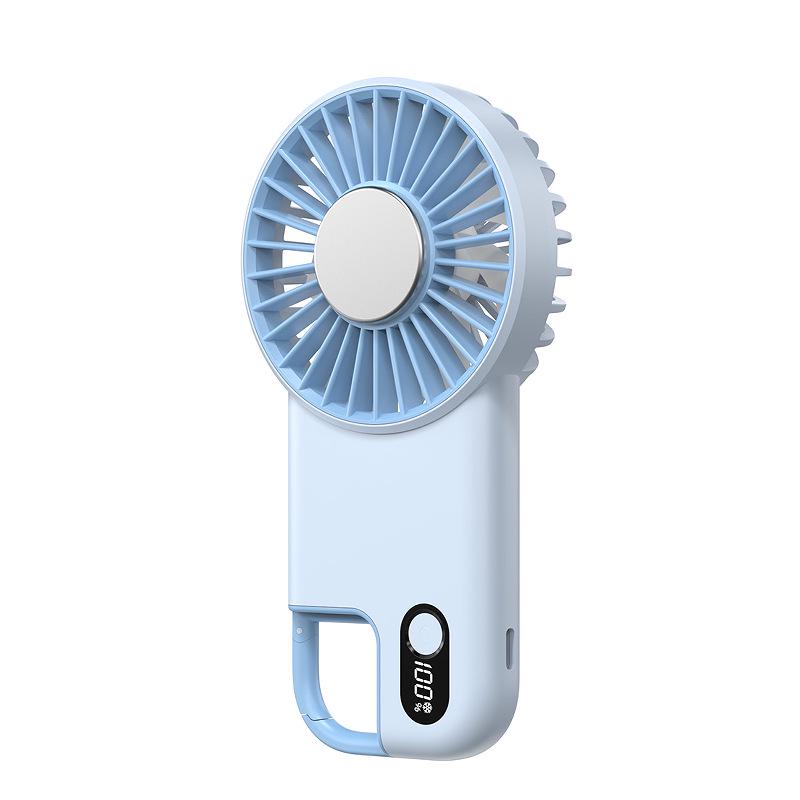 Portable USB Rechargeable Mini Fan with Strong Cooling and High-Speed Wind