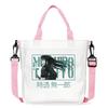 Japan Cartoon comicsTokito Muichiro Demon Slayer Print Canvas Bag Fashionable Everyday Shoulder Bag Crossbody Bag for Women 7555