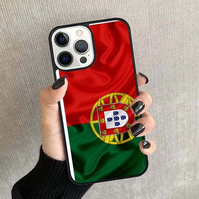 Portugal Flagge Handyhülle Für iPhone 17 Air 15 16 11 12 13 14 Pro Max Hülle Für iPhone 17 Air Max Plus coque Fundas Shell