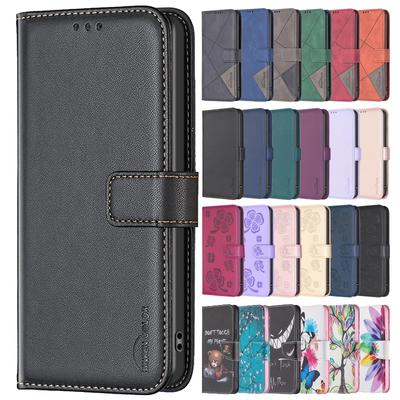 Funda Tipo Cartera con Tapa para Samsung Galaxy A23 5G SM-A236B Fundas de Cuero Clásicas para Teléfono para Samsung A23 4G A235 Ranura para Tarjeta Cubierta Trasera