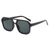 Retro simple marine sunglasses men's and women's fashion travel accessories glasses new square double beam sunglasses