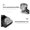 HIBREW H20 Espresso Coffee Machine 1350W 20Bar with Built-in Grinder Milk Frother, 20-Level Grind Adjustment,1.8L Water Tank