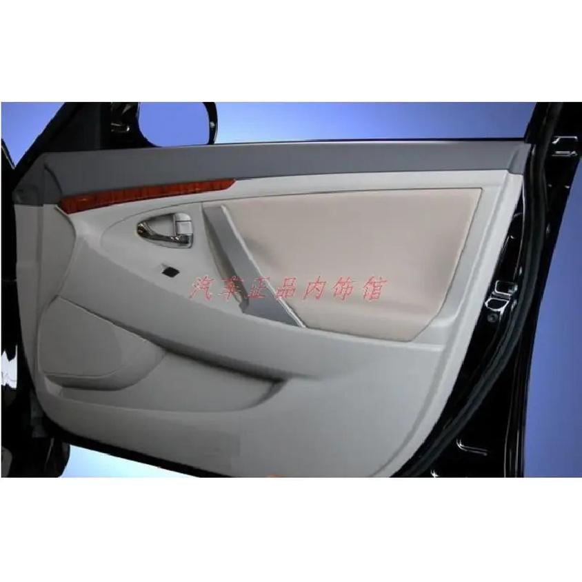 4Pcs/SET Microfiber Leather Car Door Armrest Panel Protective Cover For Toyota Camry 2006-2012 with Mount Fittings