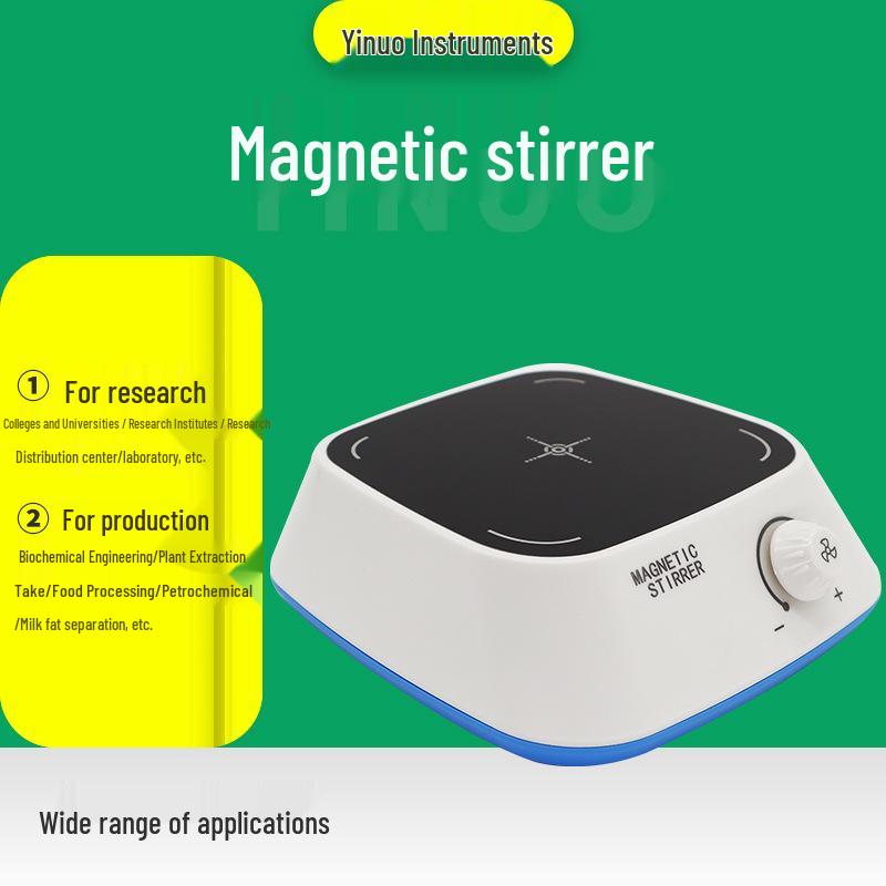 Digital Magnetic Stirrer with Heating & Speed Control, Low Noise, Constant Temperature
