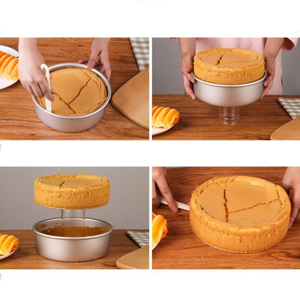 Bottom Removable Aluminum for Cheesecake Bread Pizza Chiffon Pan Baking Tray Cake Mold Fondant Mold