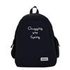 School Bag New Fresh and Sweet Candy Color Backpack Junior High School Students Light Travel Large Capacity Backpack