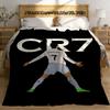 Knee Fashion Blanket Throw Winter Microfiber Oversized Baby Lightweight Flannel Fleece Bed Sofa Decoration C-CR7-R
