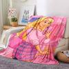 1pc Selfie Shopping Flannel Blanket Soft Warm Throw for Home, Office, Travel, All-Season Cozy Bedding GiftL1198