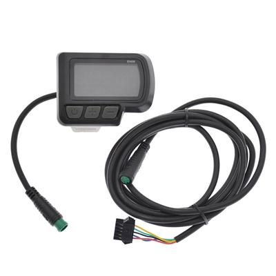 Wasserdichter Elektrofahrrad-LCD-Display-Meter EN06 für 22,2 mm Lenker USB-Strom Geschwindigkeitsfunktionalität mit Kabel