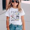 Girls' Casual T-shirt - Summer Children's Fashion Short-Sleeved T-shirt