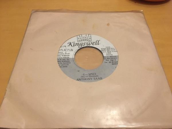 

7inch Record ANTHONY SAAB - G-Spot KIN0002 Kingswell 1994 Jamaica Reggae, Ska & Dub Used