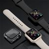 2PCS Tempered Glass+cover For Watch Case 44mm 40mm 42mm 41mm 45mm PC bumper Screen Protector iWatch series 9 8 7 6 5 3 se