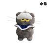 ZOA Kitten Plush Toy Gas Can Shape Cat Doll Keychain Pendant Creative Birthday Gift