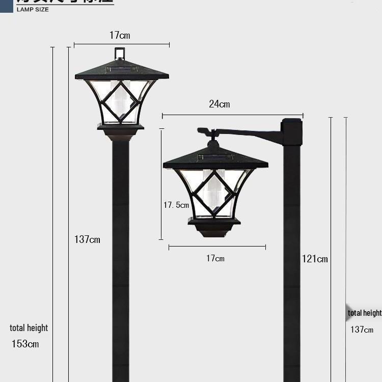 1.5M Dual-Use Solar Garden & Lawn Light