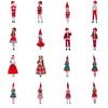 11.8inch Doll Christmas Dress Christmas Elfs Series Christmas Doll Clothes  Kids Toy Gift