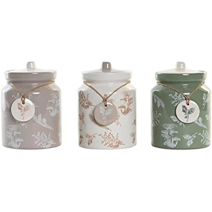 Flakon - DKD HOME DECOR - Standardní - Vícebarevný - Dolomit - 35,7 x 38 x 37,2 cm