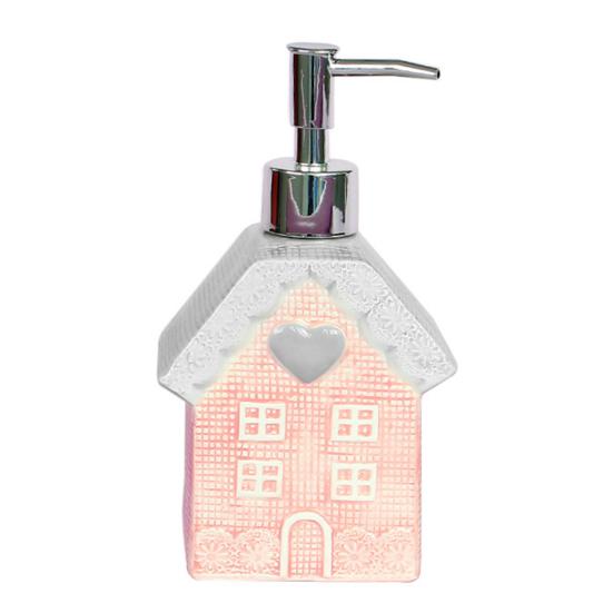 Hand Sanitizer Bottle House Shape Design Compact Portable Empty Shower