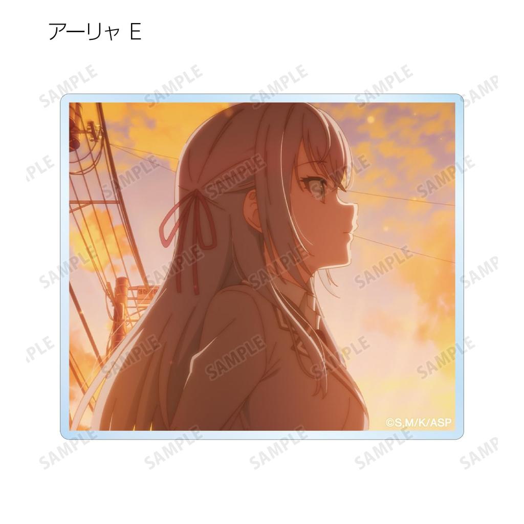 Anime telewizyjne dziewczyna z sąsiedztwa, która czasem szepcze w handlowym zdjęciu z zakończenia, akrylowe pudełko na karty "Alya-san, Rosjanka" tylko Alya 12 sztuk