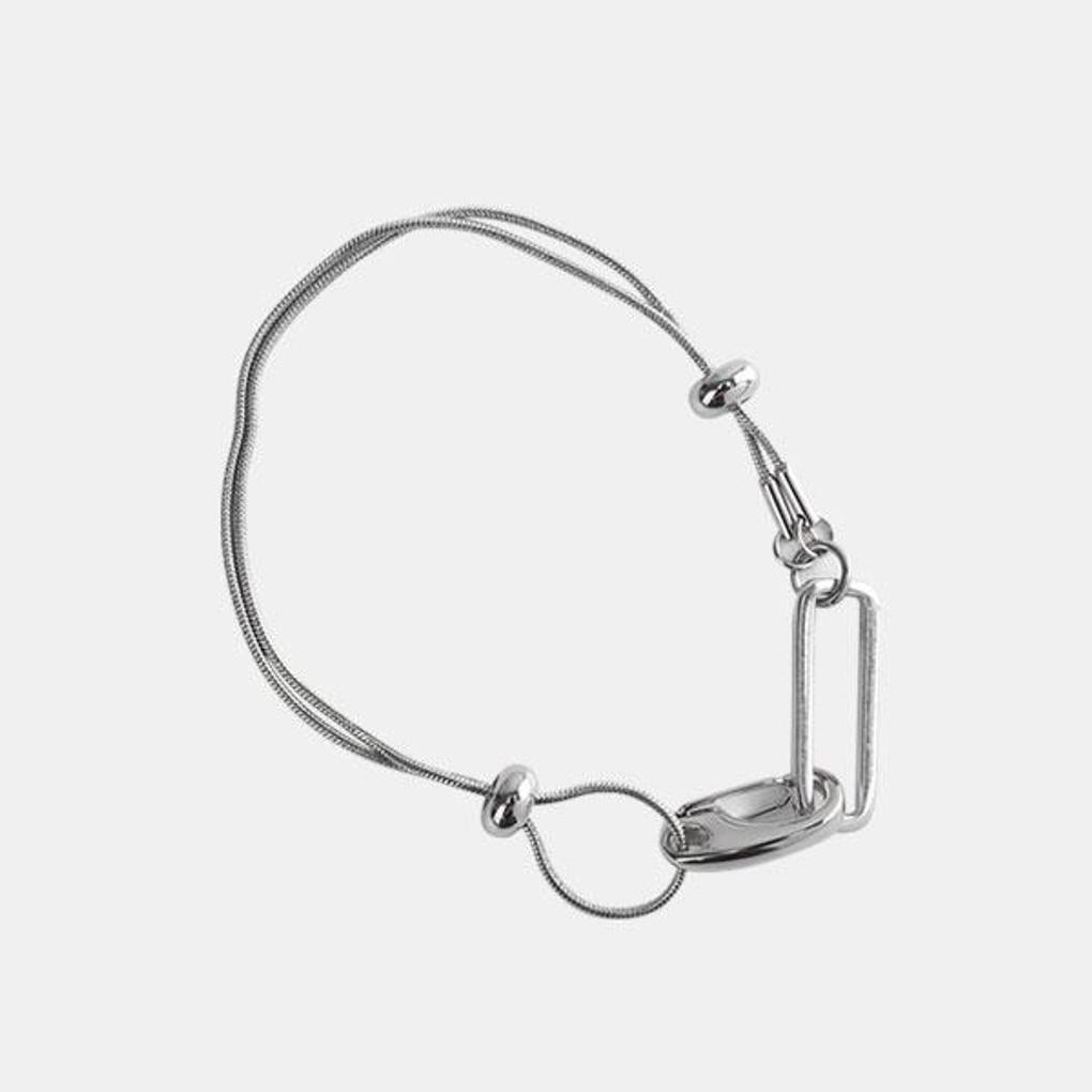 Square Bracelet Strap Bracelet Clip Hook Ring Couple Fashion Bracelet SIDA199