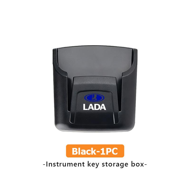 Car Key Holder Clip Dashboard Organizer Adhesive Mount Keychain Storage Box For Lada Xray Granta Priora Sedan Sport Kalina Vesta ZZ17