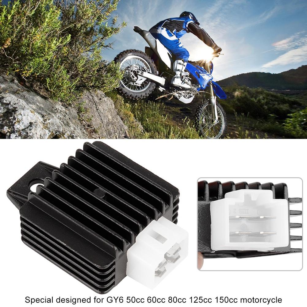 12V Full Wave Voltage Regulator Rectifier Fit for GY6 50cc 150cc Motorcycle