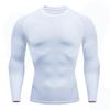 Men Quick-Dry Athletic T-Shirt Breathable Stretchy Moisture-Wicking Short Sleeve Compressed Fitness Gym Sports Workout 8 Colors