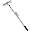 Senkichi Telescopic Stainless Steel Rake, 1,300mm (Minimum 800mm)