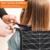Silicone Striped Extra Long & Large Unisex Salon Hairdressing Cape