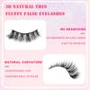 20 Boxes Of Mixed Dense Exaggerated False Eyelashes, Natural Curled Eyelashes.