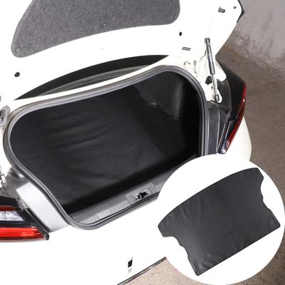Für Subaru BRZ 2022 PVC-Leder schwarz Auto Kofferraummatte Staubdicht Wasserdicht Rückseite Pad Abdeckung Zierleiste Autozubehör