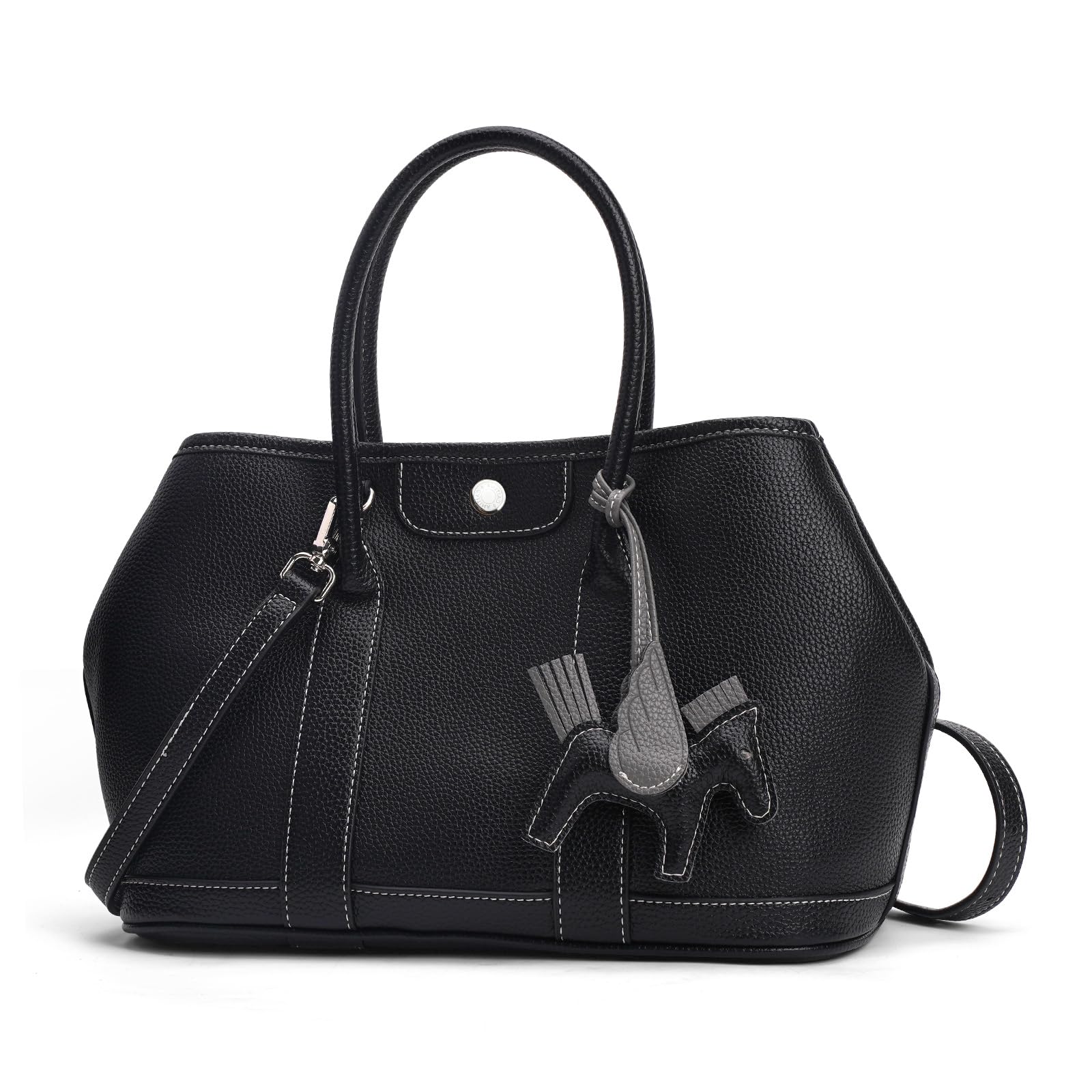 

Colosuoa Women s Leather Tote Bag, Large Capacity, A4 Size, Lightweight, 2-Way, Shoulder Bag, Perfect for Commuting, Office, and Casual Wear, Easy to