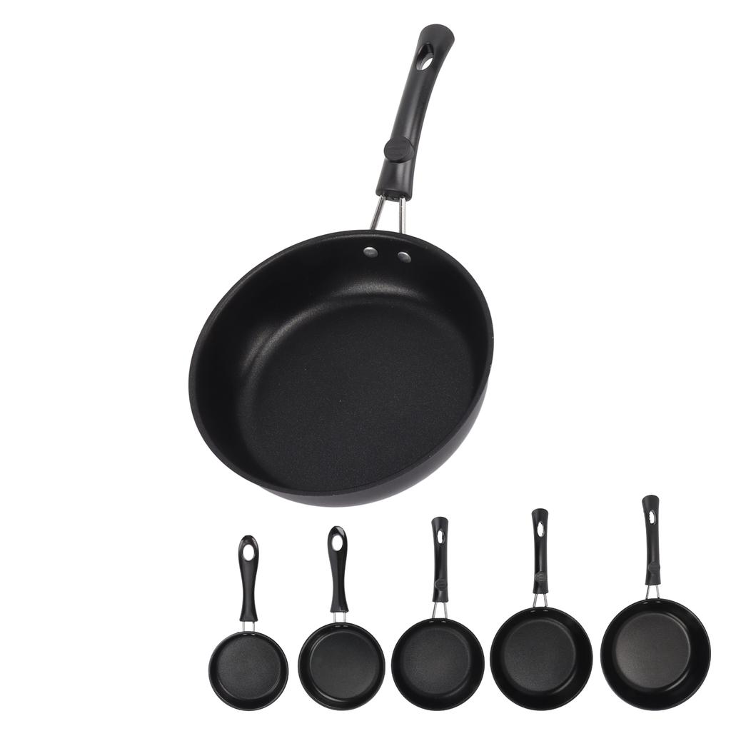 Frying Pan Professional Prevents Stick Stain Resistance Light Smoke Stainless Steel Omelet Pan for H