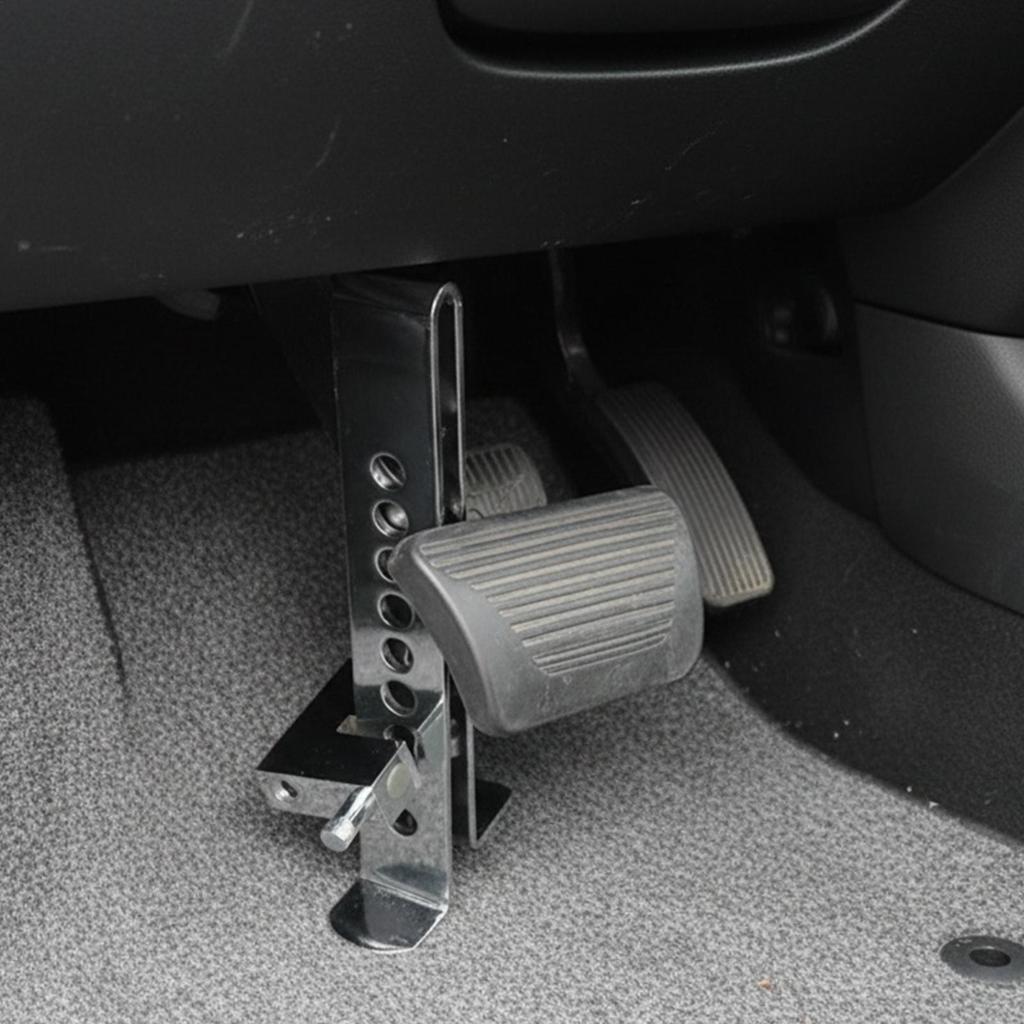 Car Brake Clutch Lock Universal Anti-Theft Heavy Duty Safety Tool Security Automotive Clutch Lock For Auto Sedans Truck Vehicle