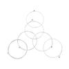 Stainless Steel Silver Plated Copper Alloy Wound 1st 6th (.010 .047) 6pcs Acoustic Guitar Strings String Set