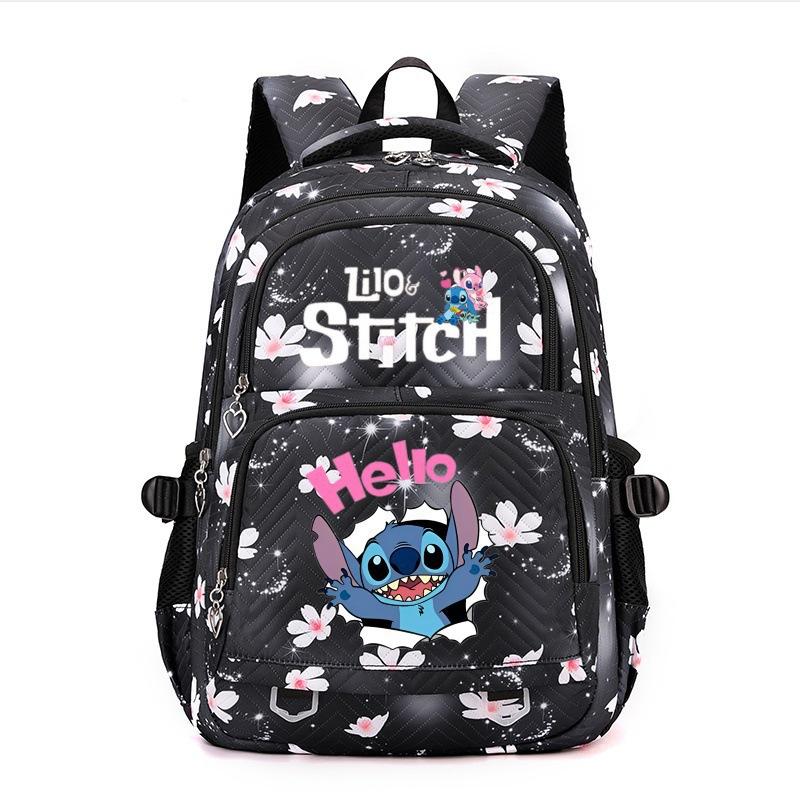 Cute Cartoon Print Large Capacity Primary And Secondary School Schoolbag Trendy Backpack Lightweight Fashion Backpack