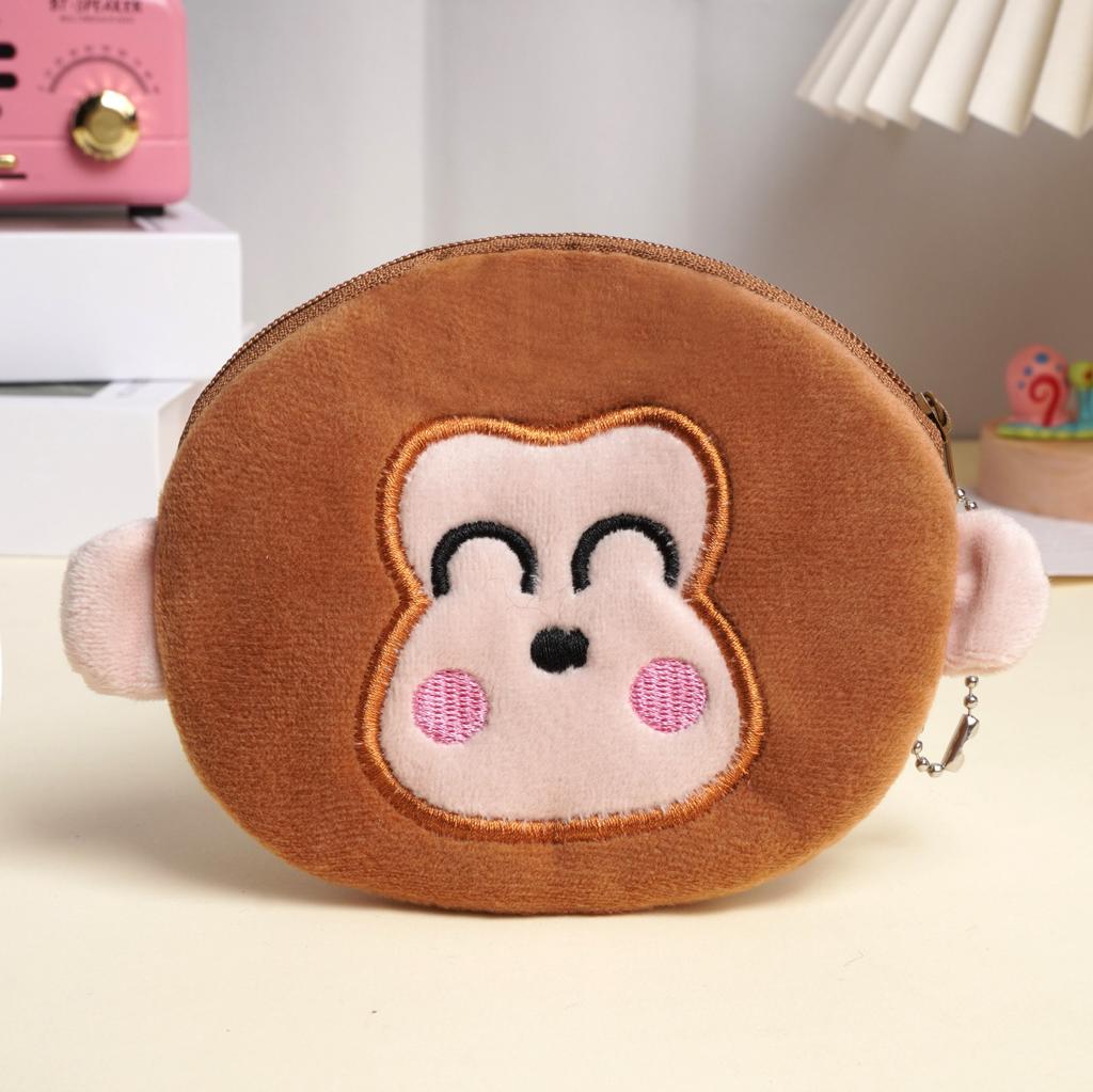 70 Soft Plush Purse with Cute Design for and Small Accessories