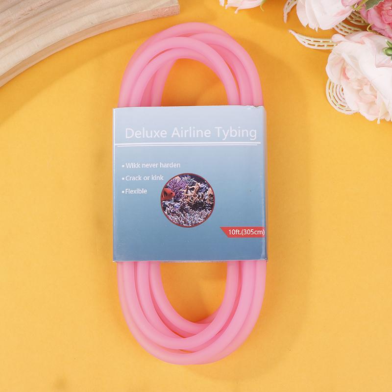 

305cm High Quality Colorful Aquarium Oxygen Pump Water Pump Hose Air Bubble Stone Aquarium Fish Tank Pond Pump Tube