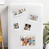 Acryl-Kühlschrank-Magnetrahmen Mini Transparenter Fotorahmen Mehrere Größen DIY Foto-Karten-Display für SQ///WIDE/6 Zoll