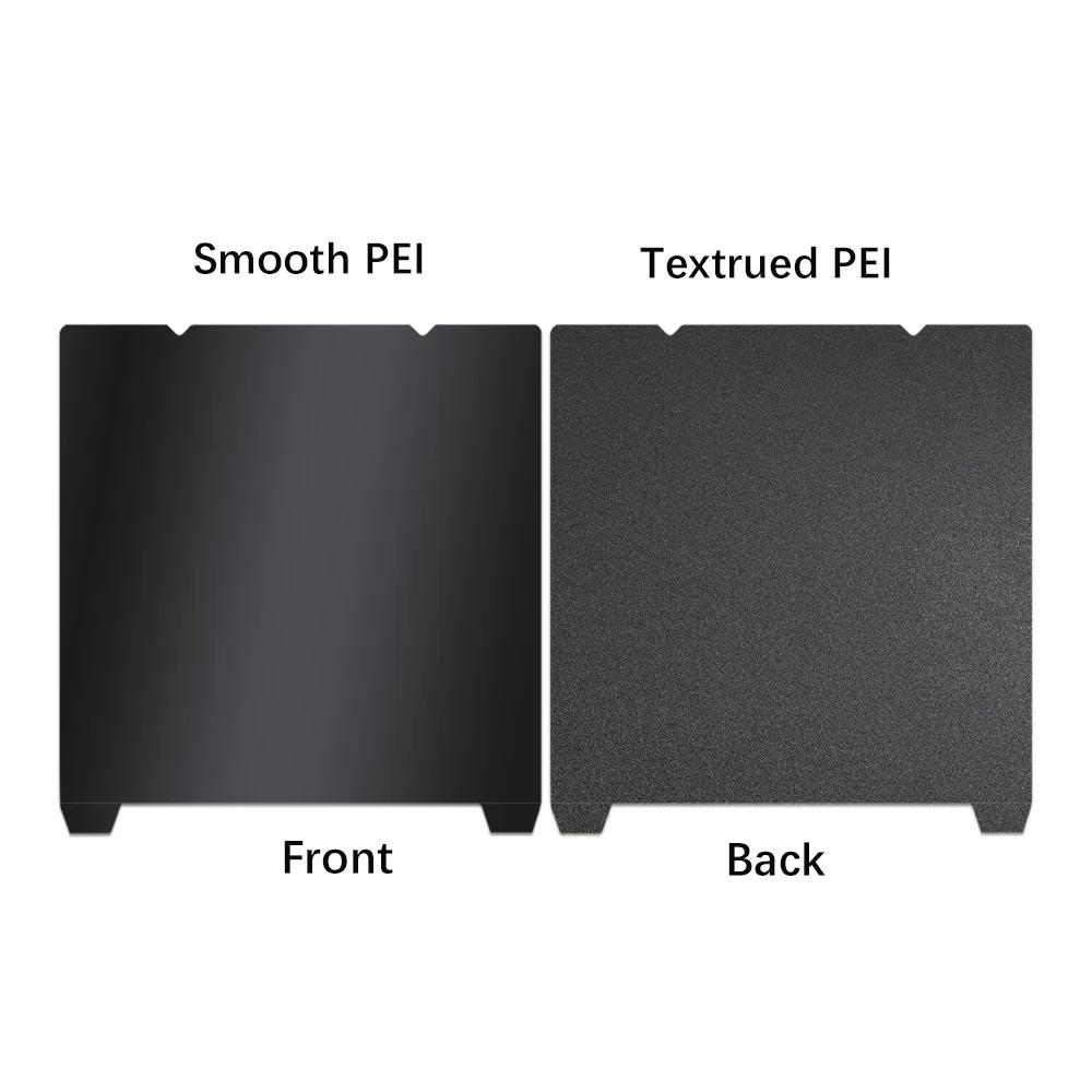 Für Ender 3 V3 SE Bauplatte V3 KE Texturiertes Pei Federstahl 235x235mm Glattes PET PEO Blech Für Creality K1/ Ender 3 S1/S1 Pro
