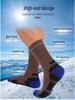 Unisex Warm Merino Wool Hiking Socks - Thick, Mid-Calf for Outdoor, Sports, and Mountaineering