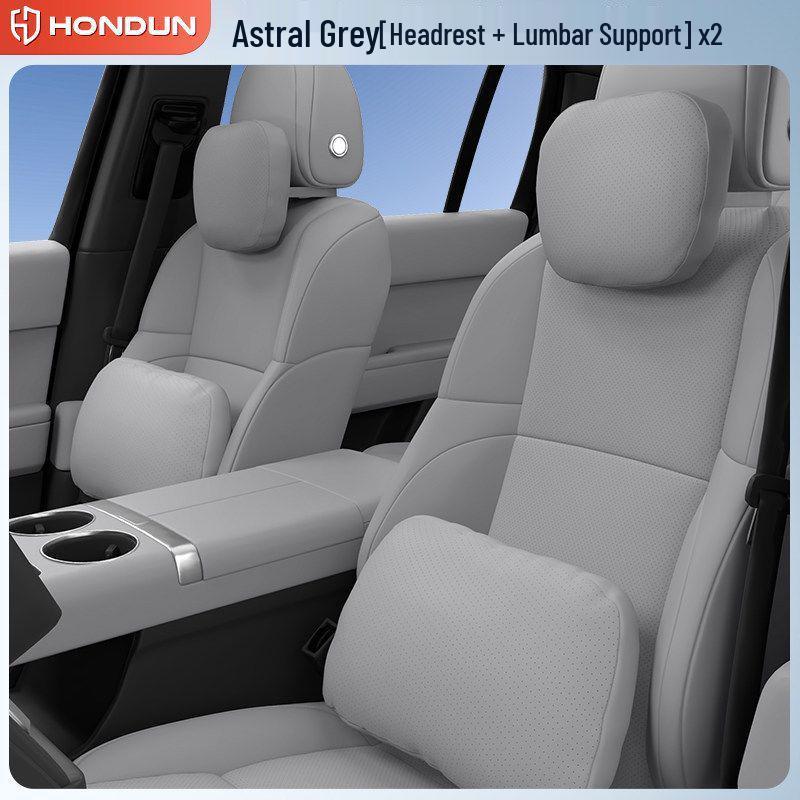 Xiaopeng X9 Headrest Lumbar & Neck Support Pillow - Car Interior Essential Accessory