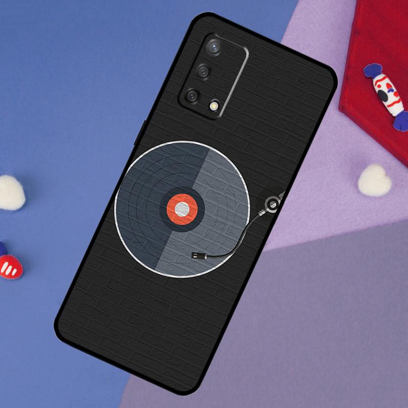 Minimalist Music Lover Case For Oppo A78 A18 A38 A74 A94 A54 A58 A98 A80 A60 A40 A96 A76 A16 A15 A17 A57 A5 A6 Pro