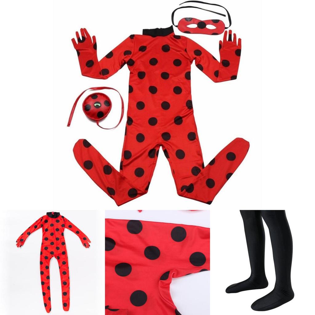 Miraculous Ladybug Cosplay Costume For Kids And Adults Perfect For Halloween And Christmas Parties!