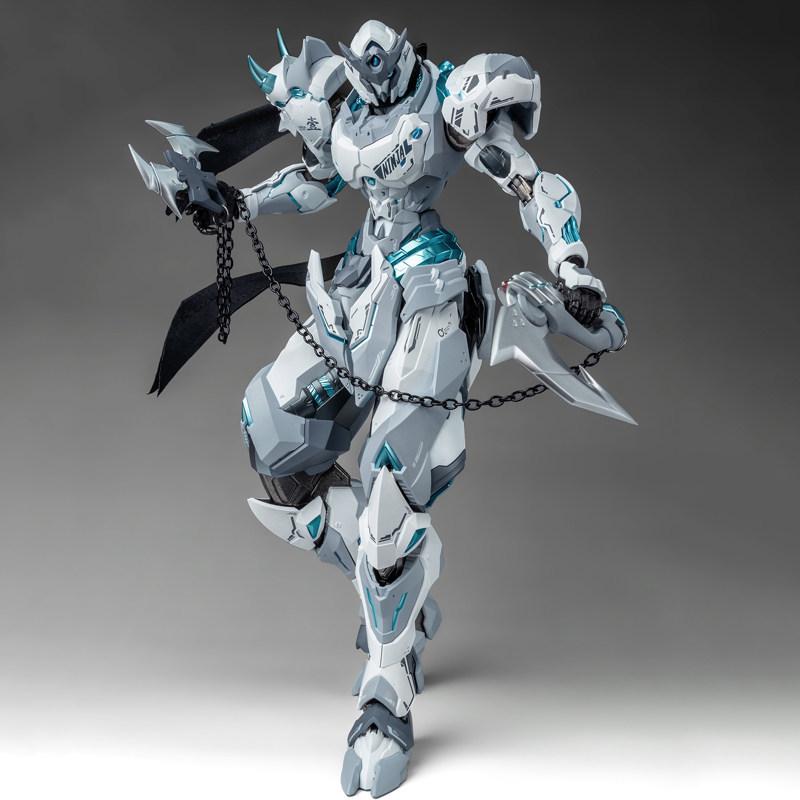CANGDAO Model Shadow Realm CD-07W White Ghost Zhan Ming Original Chinese Mecha Alloy Articulated Finished Model Collection