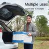 Car Seat Storage Box on-Board Car Trunk Folding Storage Box Multipurpose Stowing Box Waterproof Car Camping Outdoor Accessories