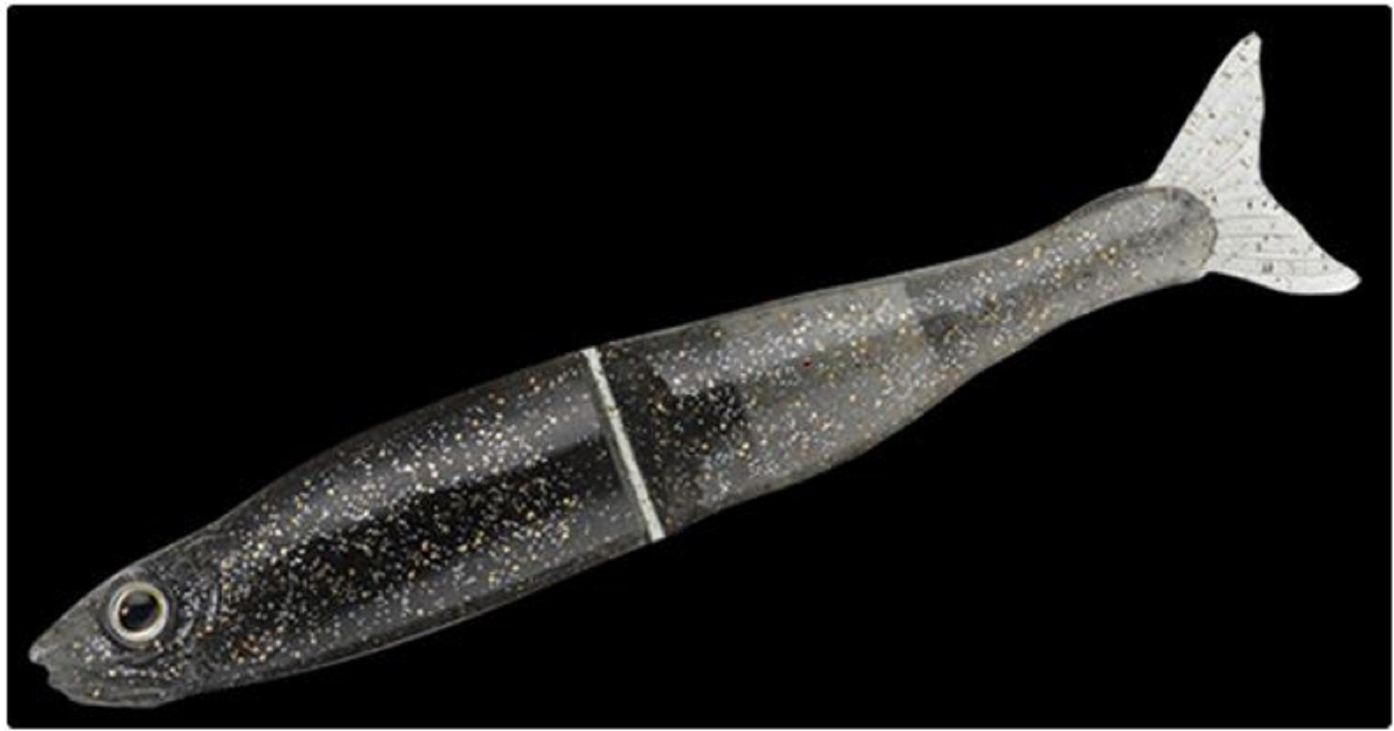 Gan Craft Soft Lure Shape-S 2.5 Inch 7 pieces per pack 03 (9882