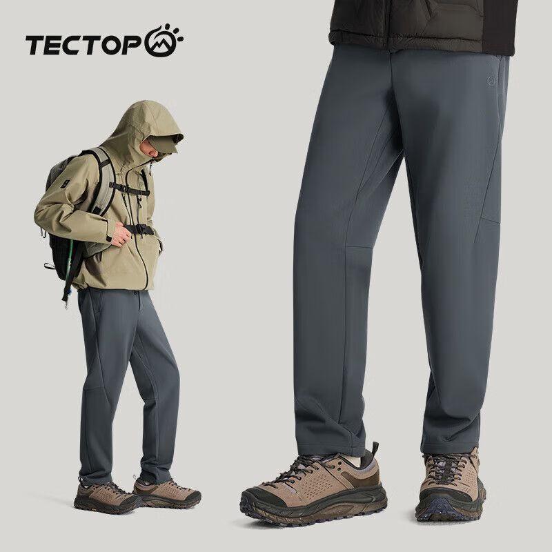 Мужские уличные брюки TECTOP из софтшелла с флисовой подкладкой XL