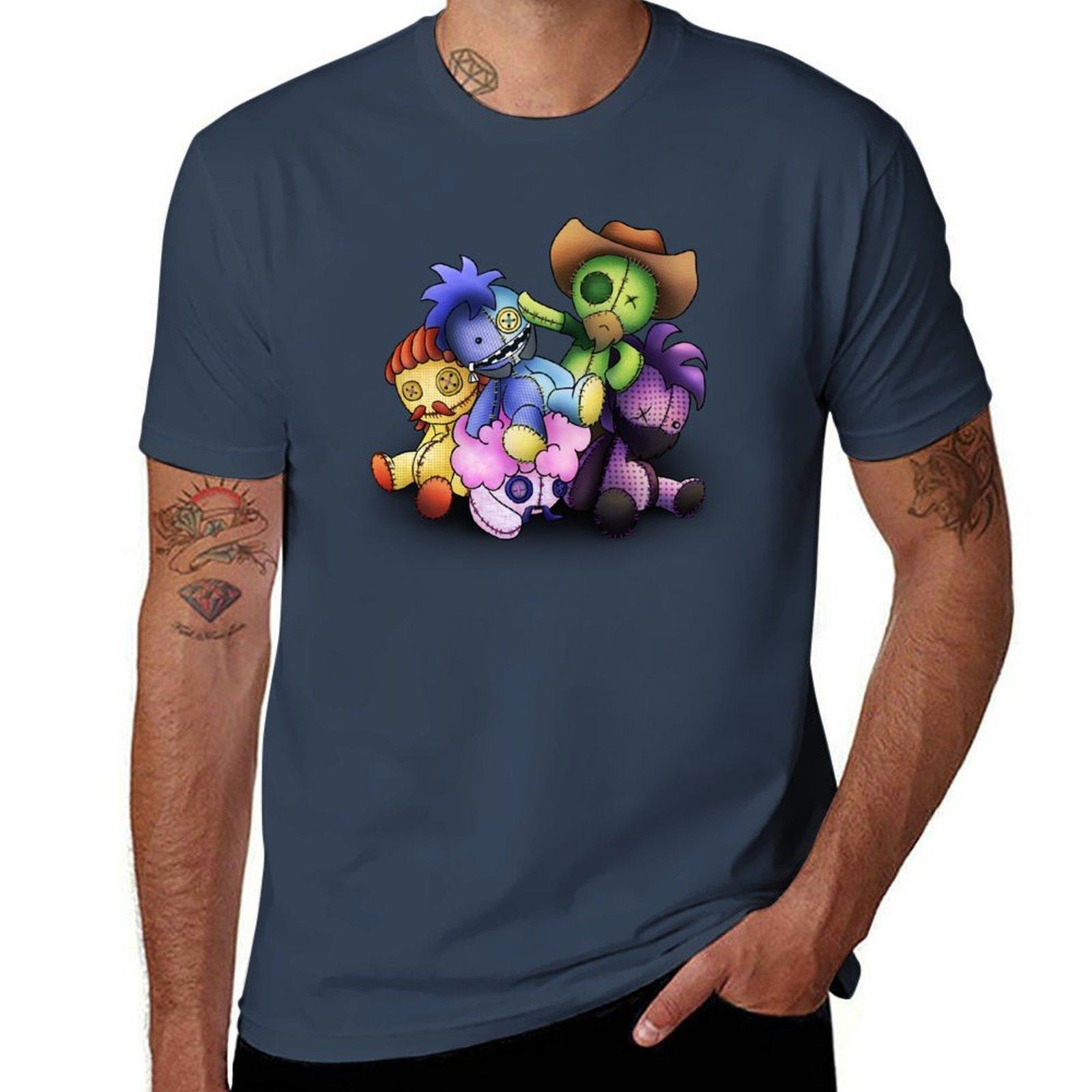 Voodoo Boys Tshirt Fashion Simple Casual Tee Shirt S