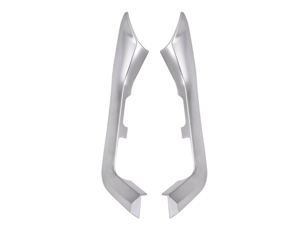 ABS Silver Car Center Console Gear Shift Panel Side Trim Strip Cover For Land Rover Discovery 4 2010-2016 Interior Accessories