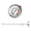 0~300℃ Kitchen Probe Thermomete Large Dial BBQ Thermometer Tester  Kitchen Cooking